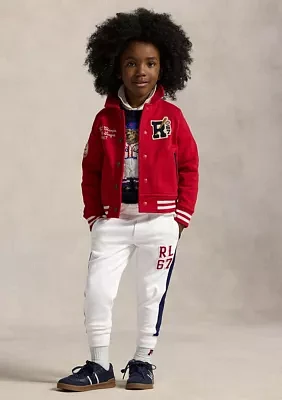Boys 2-7 Logo Double Knit Jogger Pants