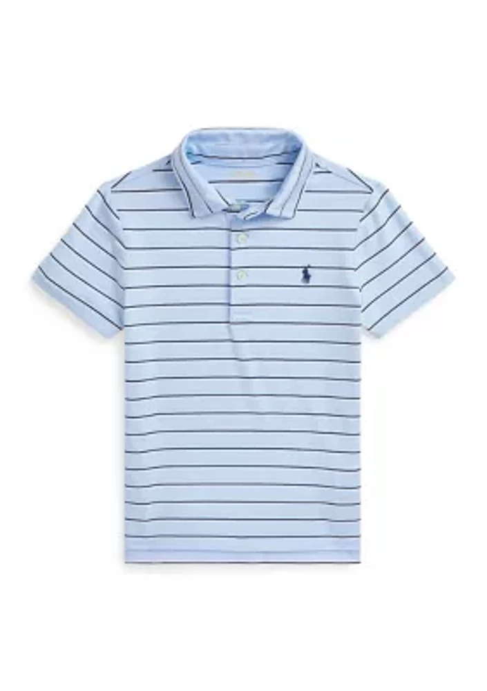 Boys 2-7 Striped Performance Jersey Polo Shirt