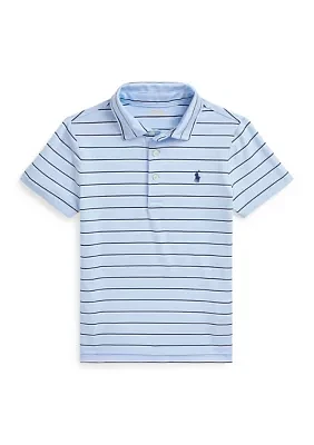 Boys 2-7 Striped Performance Jersey Polo Shirt