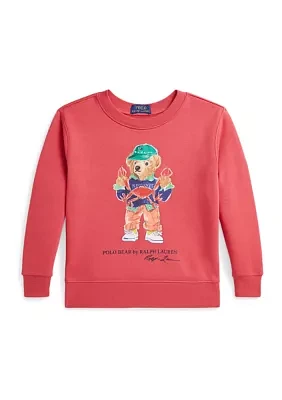 Boys 2-7 Polo Bear Fleece Sweatshirt