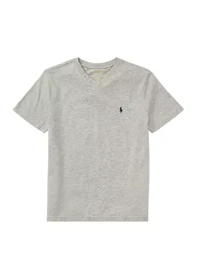 Boys 8-20 Cotton Jersey V-Neck T-Shirt