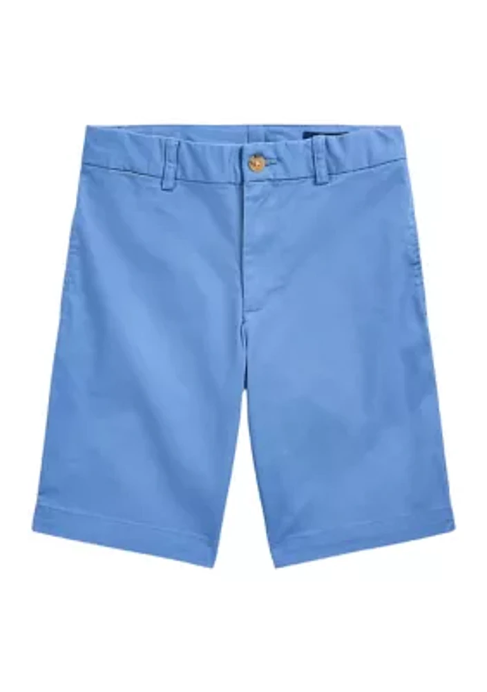 Boys 8-20 Straight Fit Flex Abrasion Twill Shorts