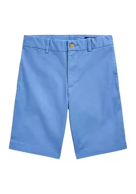 Boys 8-20 Straight Fit Flex Abrasion Twill Shorts