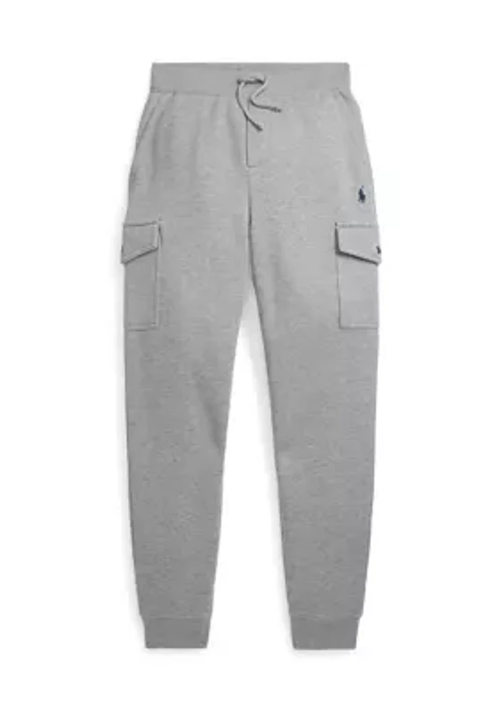 Boys 8-20 Fleece Cargo Jogger Pants