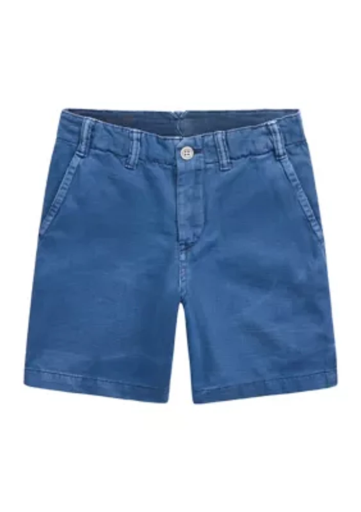 Boys 8-20 Cotton Twill Shorts