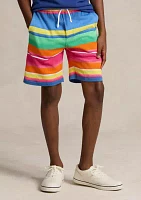 Boys 8-20 Striped Spa Terry Shorts