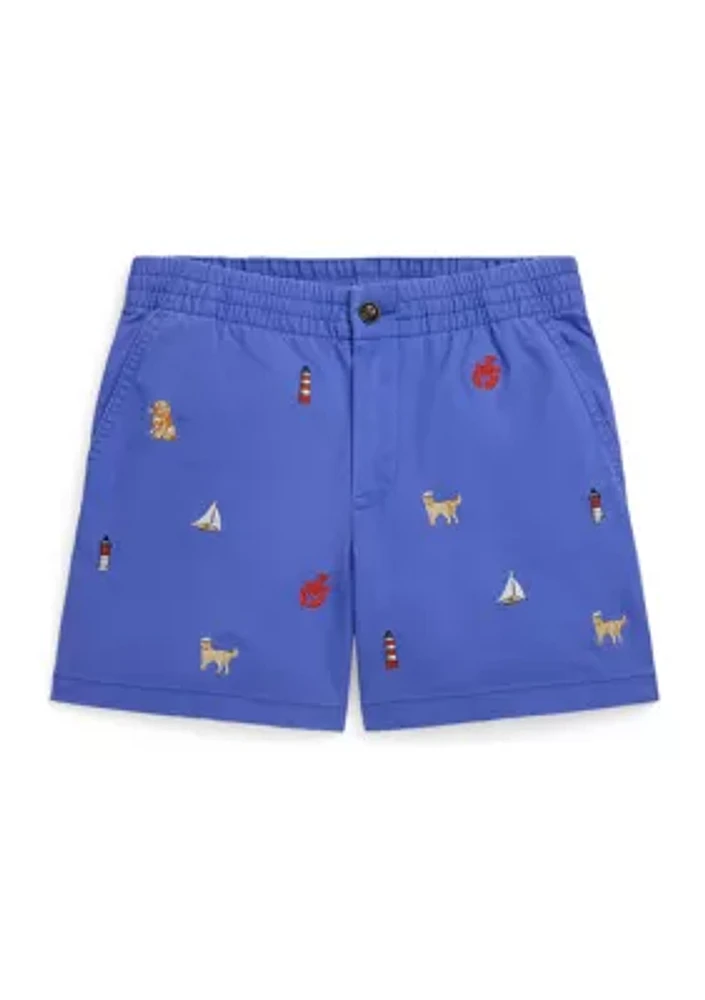 Boys 8-20 Polo Prepster Embroidered Chino Shorts