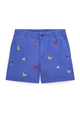 Boys 8-20 Polo Prepster Embroidered Chino Shorts