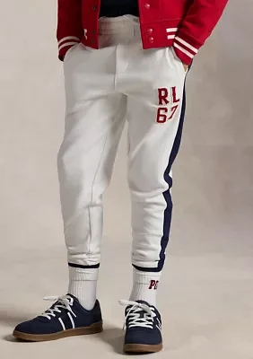 Boys 8-20 Logo Double Knit Jogger Pants