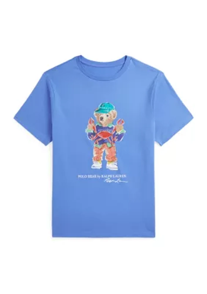 Boys 8-20 Polo Bear Cotton Jersey T-Shirt