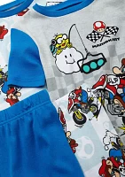 Boys 4-10 Mario Kart Rush Pajamas Set