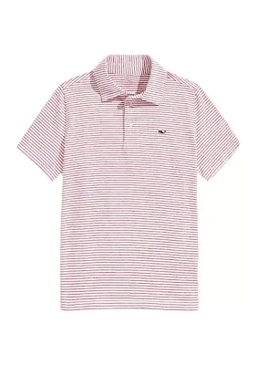 Boys 8-20 Bradley Stripe Sankaty Polo Shirt