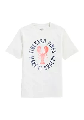 Boys 8-20 Make It Snappy Short Sleeve Graphic T-Shirt