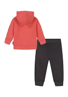 Boys 4-7 Fleece Hoodie and Jogger Set