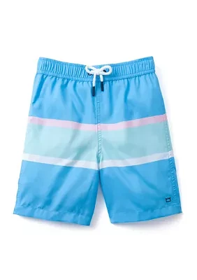 Boys 4-7 Printed Swimsuit Bottoms