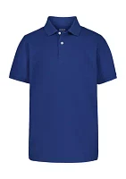 Boys 4-7 Solid Piqué Polo Shirt