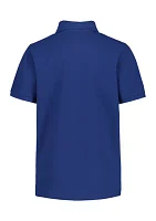 Boys 4-7 Solid Piqué Polo Shirt