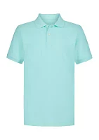 Boys 4-7 Solid Piqué Polo Shirt