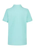 Boys 4-7 Solid Piqué Polo Shirt
