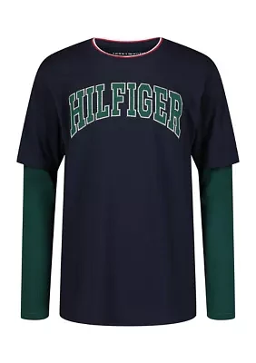 Boys 4-7 Logo Motif Graphic T-Shirt