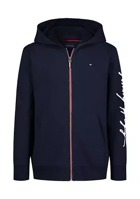 Boys 4-7 Signature Logo Zip Front Hoodie