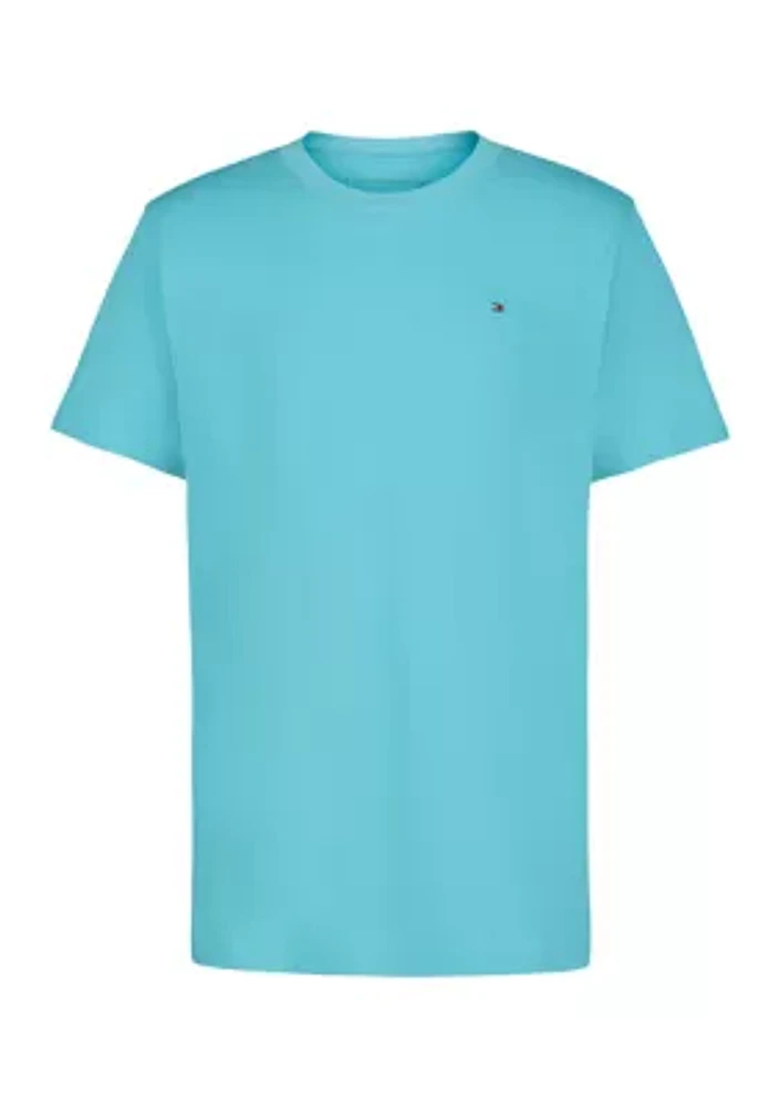 Boys 4-7 Flag Crew Neck Short Sleeve T-Shirt