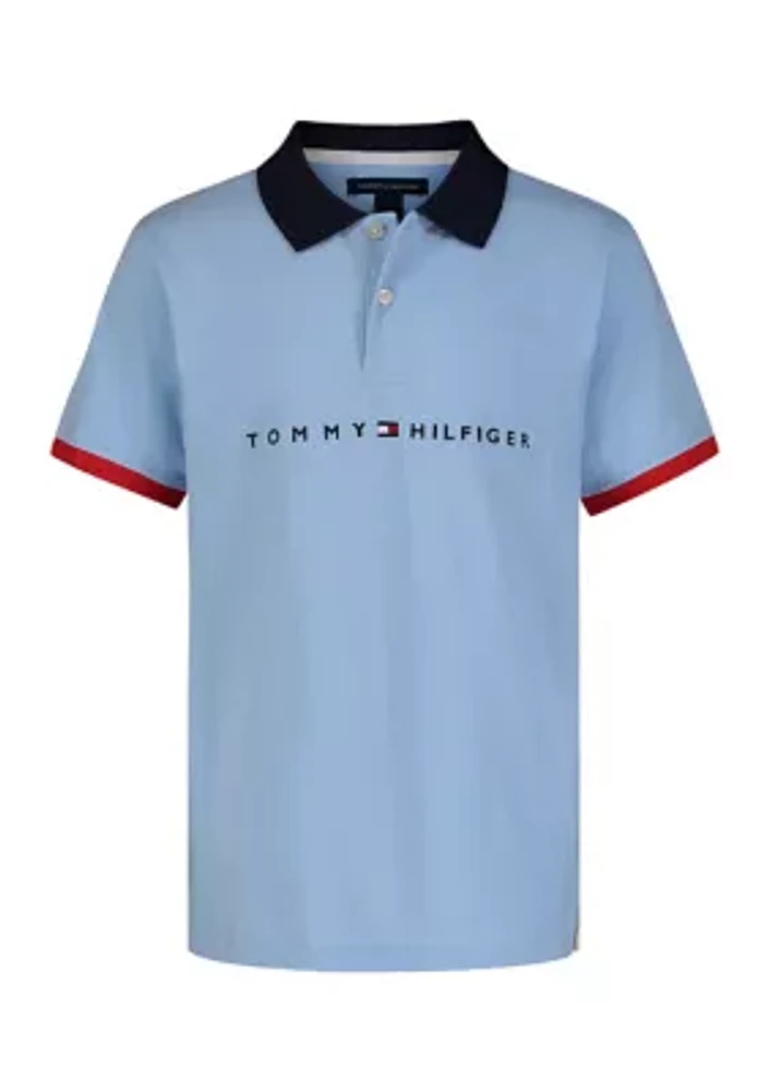 Boys 8-20 Updated Tomas Knit Polo Shirt