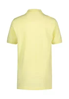 Boys 4-7 Short Sleeve Ivy Knit Polo Shirt