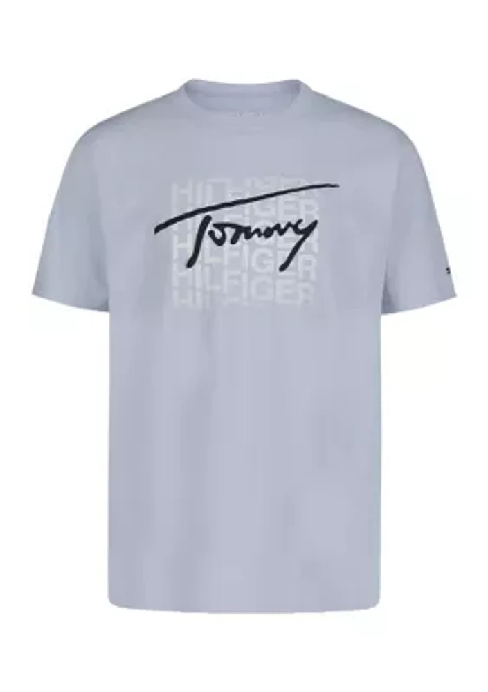 Boys 8-20 Signature Slant Graphic T-Shirt