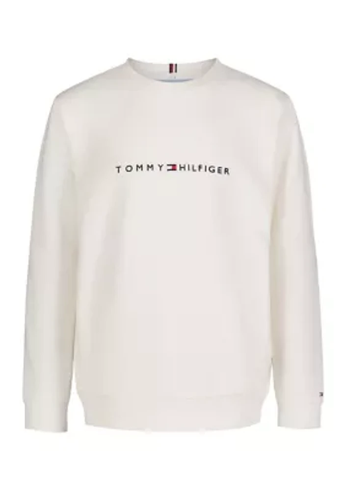 Boys 8-20 Elevated Crew Neck Logo T-Shirt