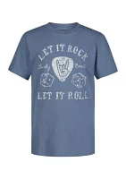 Boys 8-20 Let It Rock Graphic T-Shirt