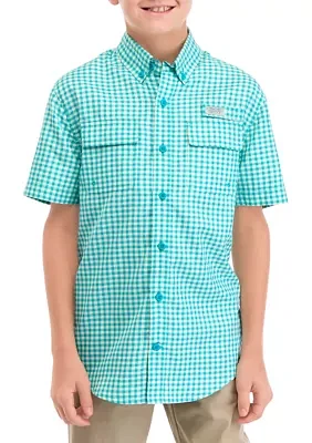 Boys 8-20 Yarn Dyed Fishing Shirt