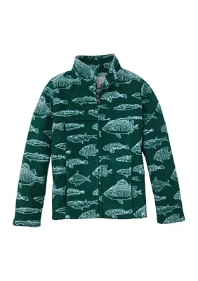 Boys 4-7 Printed Microfleece Jacket