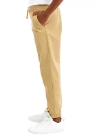 Boys 8-20 Cotton Twill Joggers