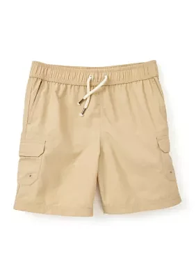 Boys 4-7 Woven Pull On Cargo Shorts