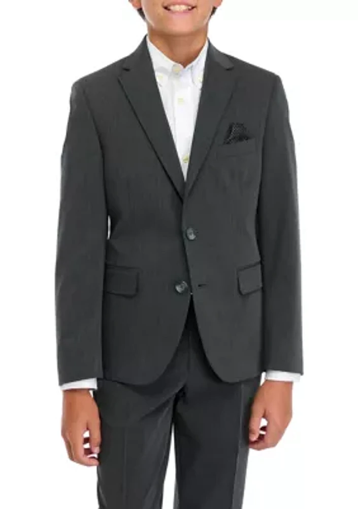 Boys 8-20 Solid Suit Separate Jacket