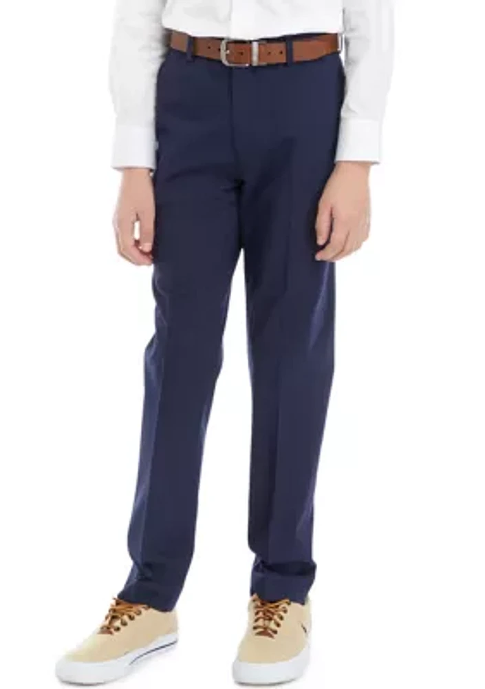 Boys 8-20 Solid Suit Separate Pants