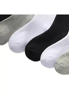 Boys Crew Socks - 6 Pack