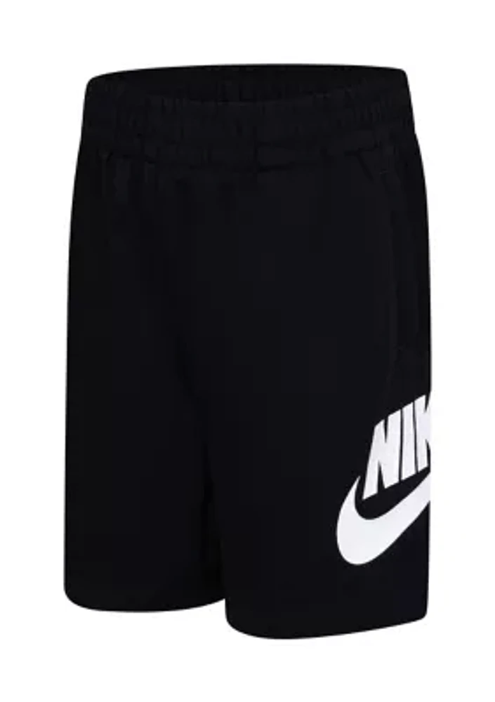 Boys 4-7 French Terry Logo Shorts