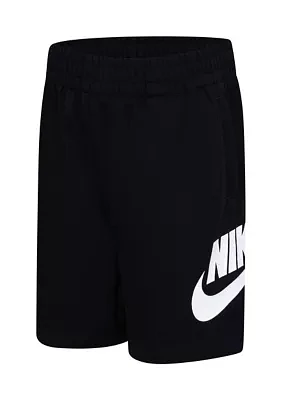 Boys 4-7 French Terry Logo Shorts