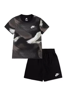 Boys 4-7 Jersey Graphic T-Shirt and Shorts Set