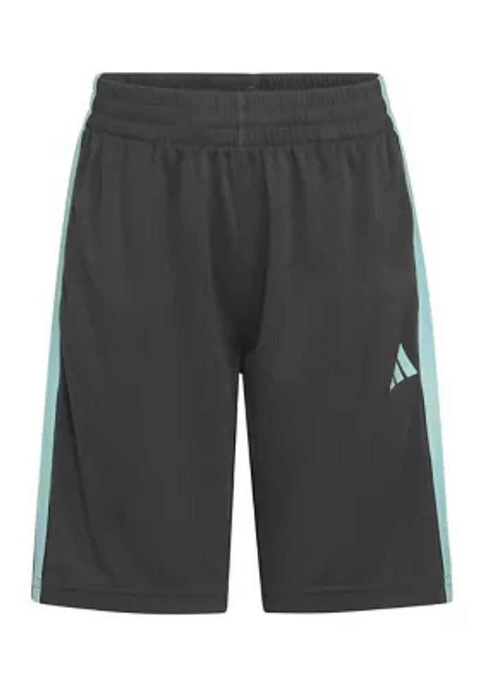 Boys 8-20 Essentials 3-Stipe Shorts