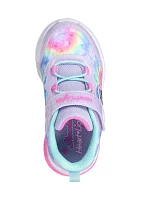 Toddler Girls Flutter Hearts Light - Groovy Swirl