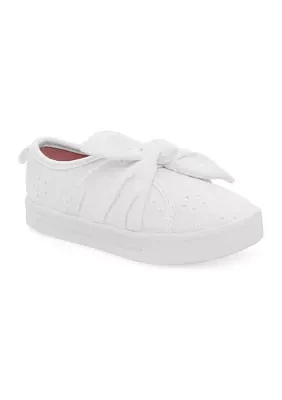 Toddler Girls Hilda White Sneaker Flats