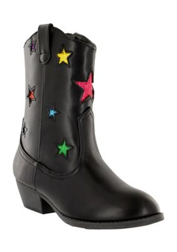 Youth Girls Birch Western Star Boots