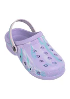Big Kid Girls Tie Dye Clogs