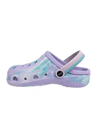 Big Kid Girls Tie Dye Clogs