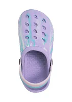 Big Kid Girls Tie Dye Clogs