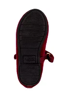 Toddler Girls Millie Velvet Mary Jane Flats