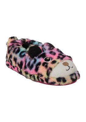 Toddler Girls Kitty Cat Emery Critter Slippers